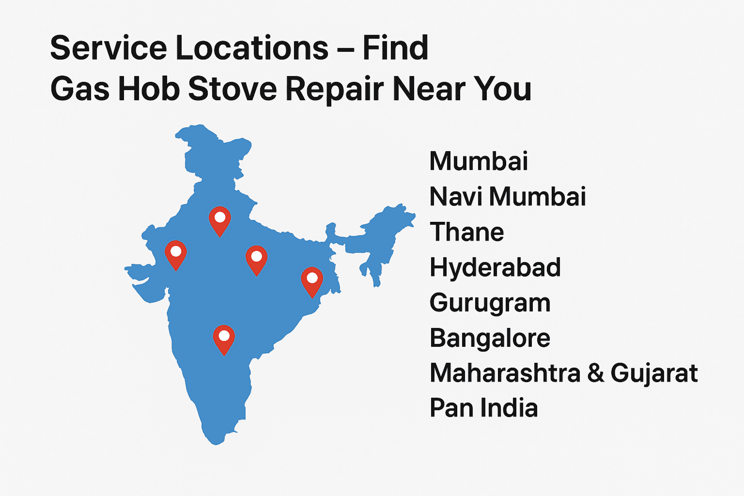 Authorized hob repair center