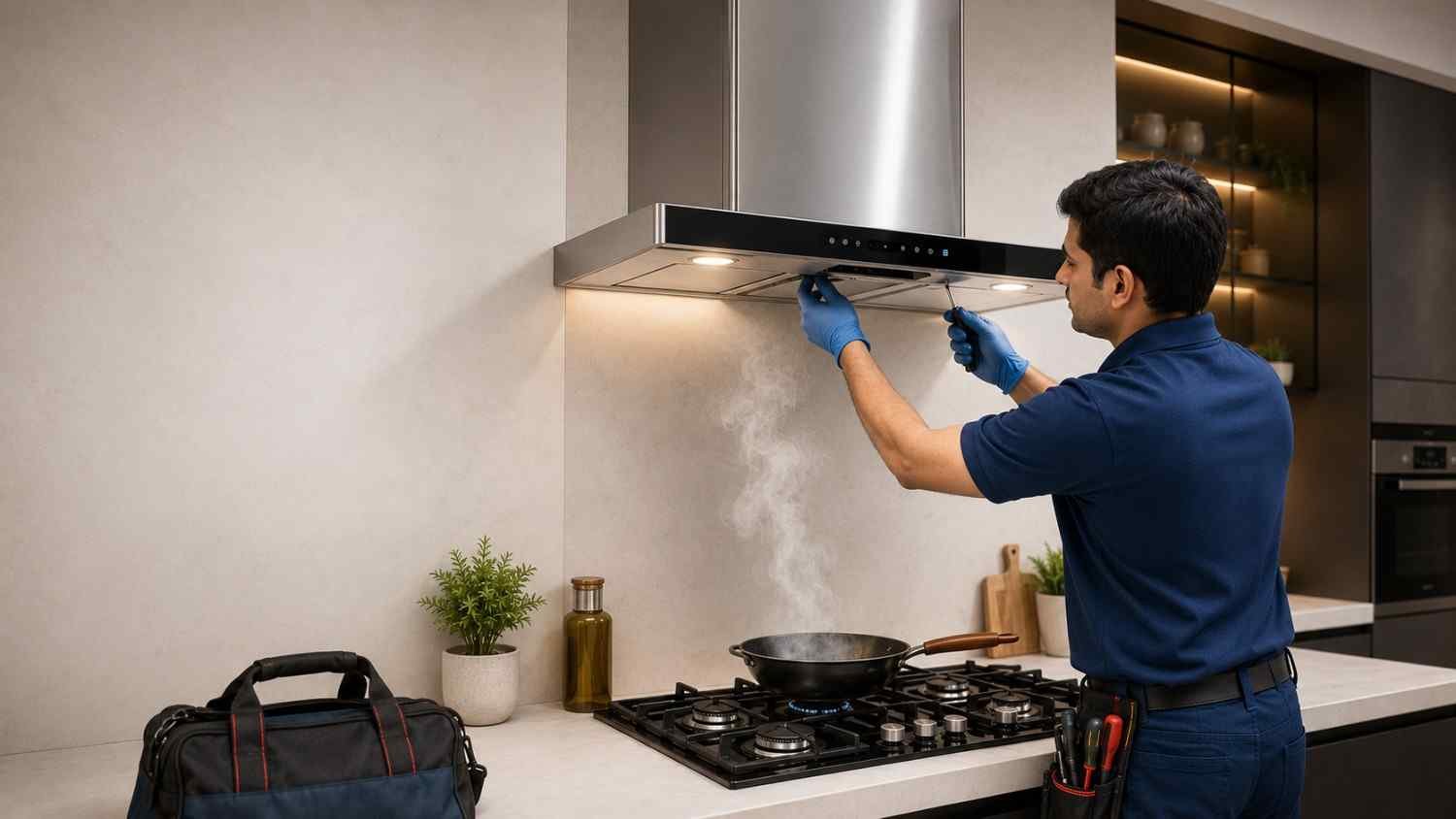 Faber chimney repair service in Mumbai