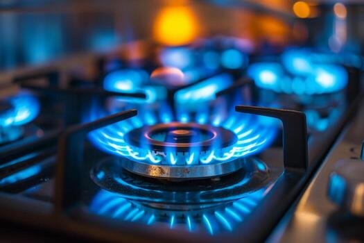 Gas hob burner and ignition component repair by technician