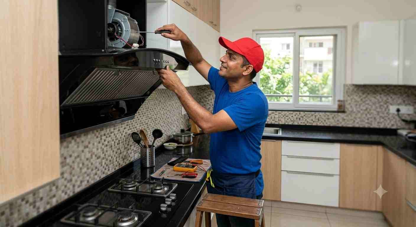 Bosch chimney repair technician in Bangalore