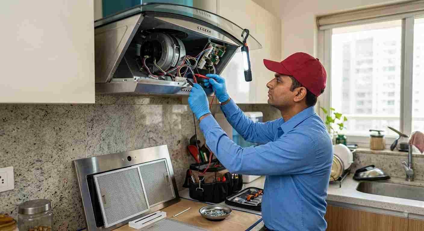 Bosch chimney repair service in Bangalore